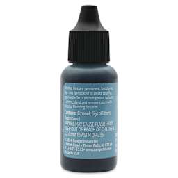 Ranger Tim Holtz Alcohol Ink - Bayou, 05 oz, back of the bottle