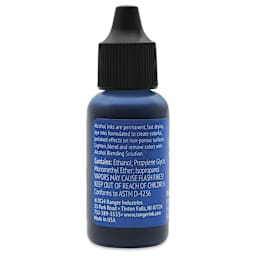 Ranger Tim Holtz Alcohol Ink - Yonder, 05 oz, back of the bottle