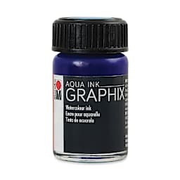 Marabu Graphix Aqua Ink - Cyan, 15 ml