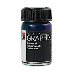 Marabu Graphix Aqua Ink - Petrol, 15 ml