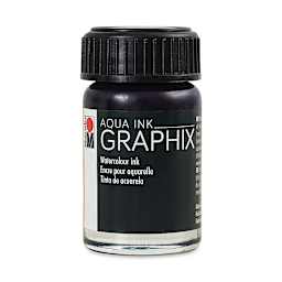 Marabu Graphix Aqua Ink - Dark Violet, 15 ml