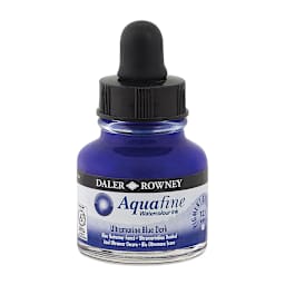 Daler-Rowney Aquafine Watercolour Ink - Ultramarine Blue Dark
