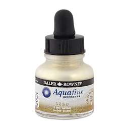 Daler-Rowney Aquafine Watercolour Ink - Gold