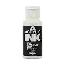 Holbein Acrylic Ink - Super Opaque White, 30 ml