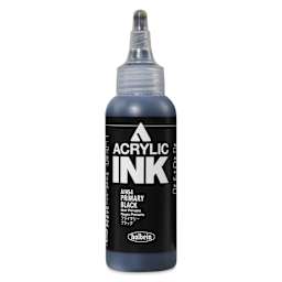 Holbein Acrylic Ink - Primary Black, 100 ml