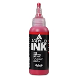 Holbein Acrylic Ink - Naphthol Red Deep, 100 ml
