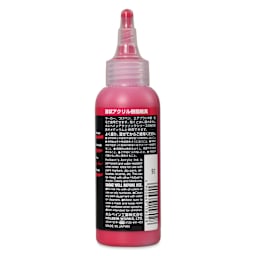 Holbein Acrylic Ink - Quinacridone Red, 100 ml, label