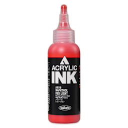 Holbein Acrylic Ink - Naphthol Red Light, 100 ml