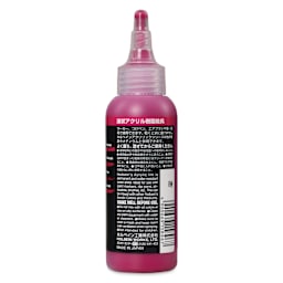 Holbein Acrylic Ink - Quinacridone Magenta, 100 ml, label