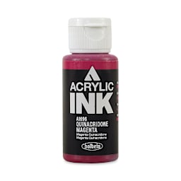 Holbein Acrylic Ink - Quinacridone Magenta, 30 ml