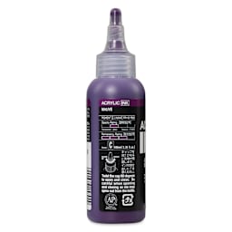 Holbein Acrylic Ink - Mauve, 100 ml, back