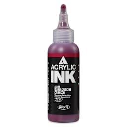 Holbein Acrylic Ink - Quinacridone Crimson, 100 ml