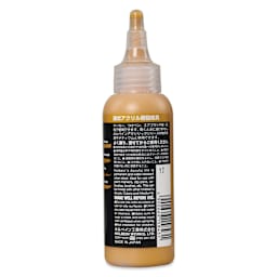 Holbein Acrylic Ink - Yellow Ochre, 100 ml, label