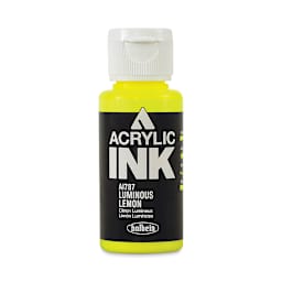 Holbein Acrylic Ink - Luminous Lemon, 30 ml