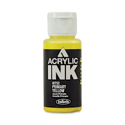 Holbein Acrylic Ink - Primary Yellow, 30 ml