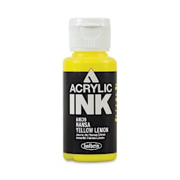 Holbein Acrylic Ink - Hansa Yellow Lemon, 30 ml