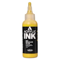 Holbein Acrylic Ink - Imidazolone Yellow, 100 ml
