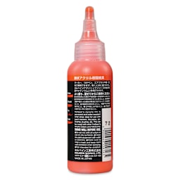 Holbein Acrylic Ink - Pyrrole Orange, 100 ml, label