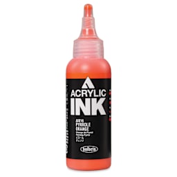 Holbein Acrylic Ink - Pyrrole Orange, 100 ml