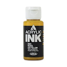 Holbein Acrylic Ink - Nickel Azo Yellow, 30 ml
