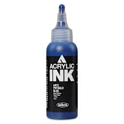 Holbein Acrylic Ink - Phthalo Blue, 100 ml