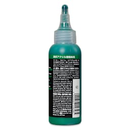 Holbein Acrylic Ink - Bamboo Green, 100 ml, label