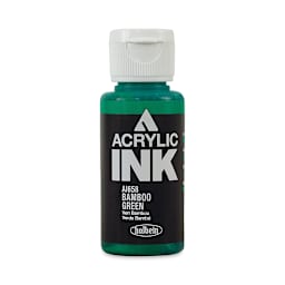 Holbein Acrylic Ink - Bamboo Green, 30 ml