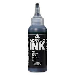 Holbein Acrylic Ink - Shadow Green, 100 ml