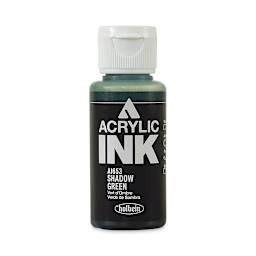 Holbein Acrylic Ink - Shadow Green, 30 ml