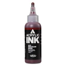 Holbein Acrylic Ink - Imidazolone Brown, 100 ml