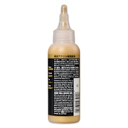 Holbein Acrylic Ink - Pearl Gold, 100 ml, label