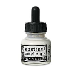 Sennelier Abstract Acrylic Ink - Titanium White, 1 oz