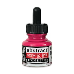 Sennelier Abstract Acrylic Ink - Cadmium Red Light Hue, 1 oz