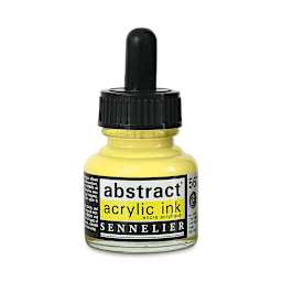 Sennelier Abstract Acrylic Ink - Naples Yellow, 1 oz