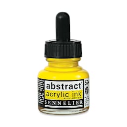 Sennelier Abstract Acrylic Ink - Primary Yellow, 1 oz