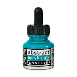Sennelier Abstract Acrylic Ink - Turquoise, 1 oz