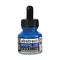 Sennelier Abstract Acrylic Ink - Cobalt Blue Hue, 1 oz