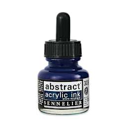 Sennelier Abstract Acrylic Ink - Indigo Blue, 1 oz