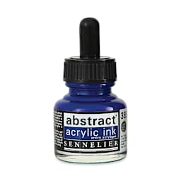 Sennelier Abstract Acrylic Ink - Primary Blue, 1 oz