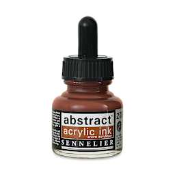 Sennelier Abstract Acrylic Ink - Raw Sienna, 1 oz