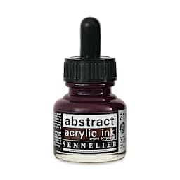Sennelier Abstract Acrylic Ink - Burnt Sienna, 1 oz