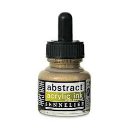 Sennelier Abstract Acrylic Ink - Iridescent Gold, 1 oz