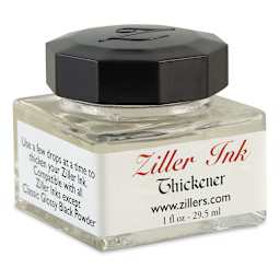 Ziller Ink Thickener - 1 oz side view