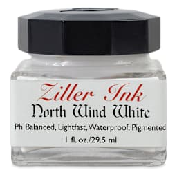 Ziller Ink - North Wind White, 1 oz