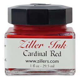 Ziller Ink - Cardinal Red, 1 oz