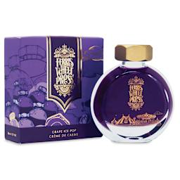 Ferris Wheel Press Fountain Pen Ink - Grape Ice Pop, 38 ml (bottle of ink and box)