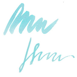 Ferris Wheel Press Fountain Pen Ink - Blue Yosemite Falls, 38 ml, swatch