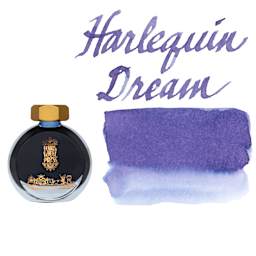 Ferris Wheel Press Fountain Pen Ink - Harlequin, 38 ml, swatch and bottle