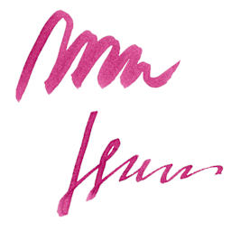 Ferris Wheel Press Fountain Pen Ink - The Sherry Sonata, swatch