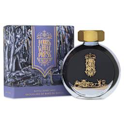 Ferris Wheel Press Fountain Pen Ink - Bayou Berry Mist, 38 ml, bottle and packaging
